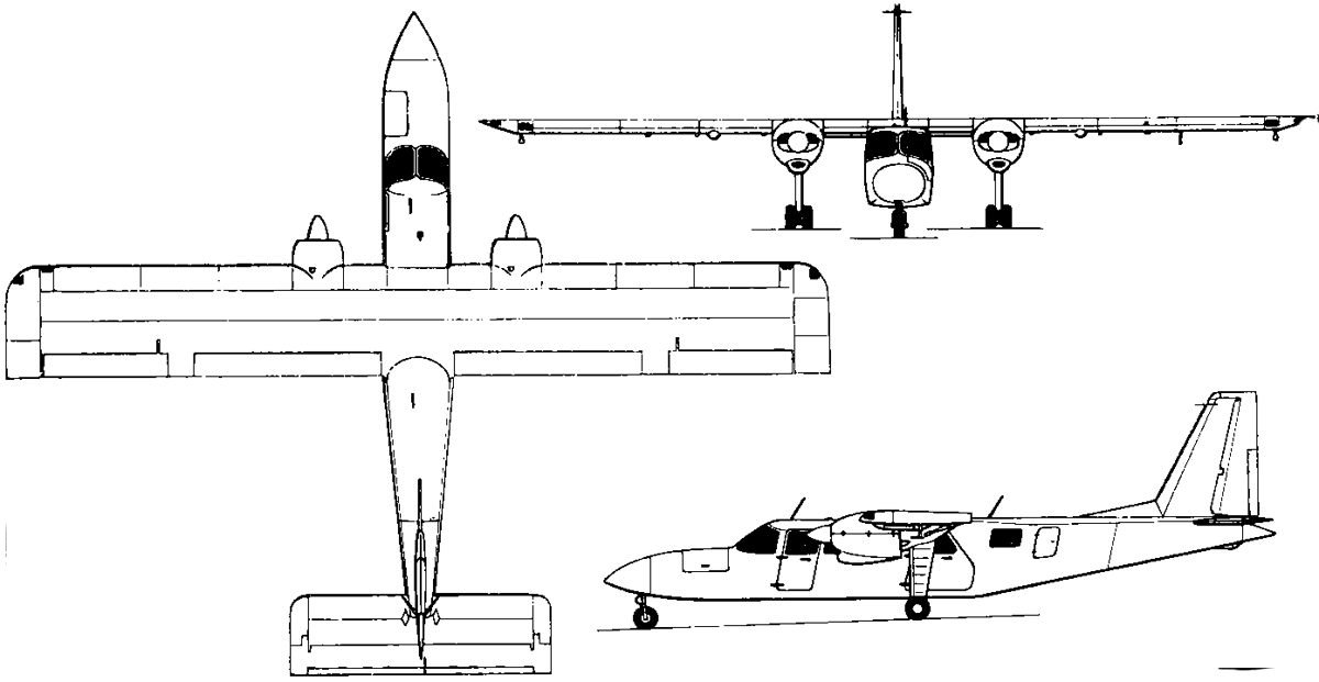 jet privato Britten-Norman Islander